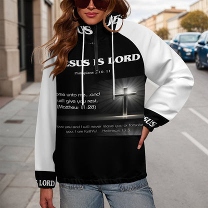Double-Layered Hoodie with Pockets(All-Over Printing)