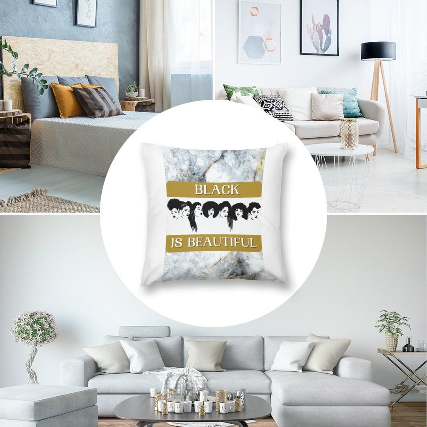 Plush Pillowcase Set of 4