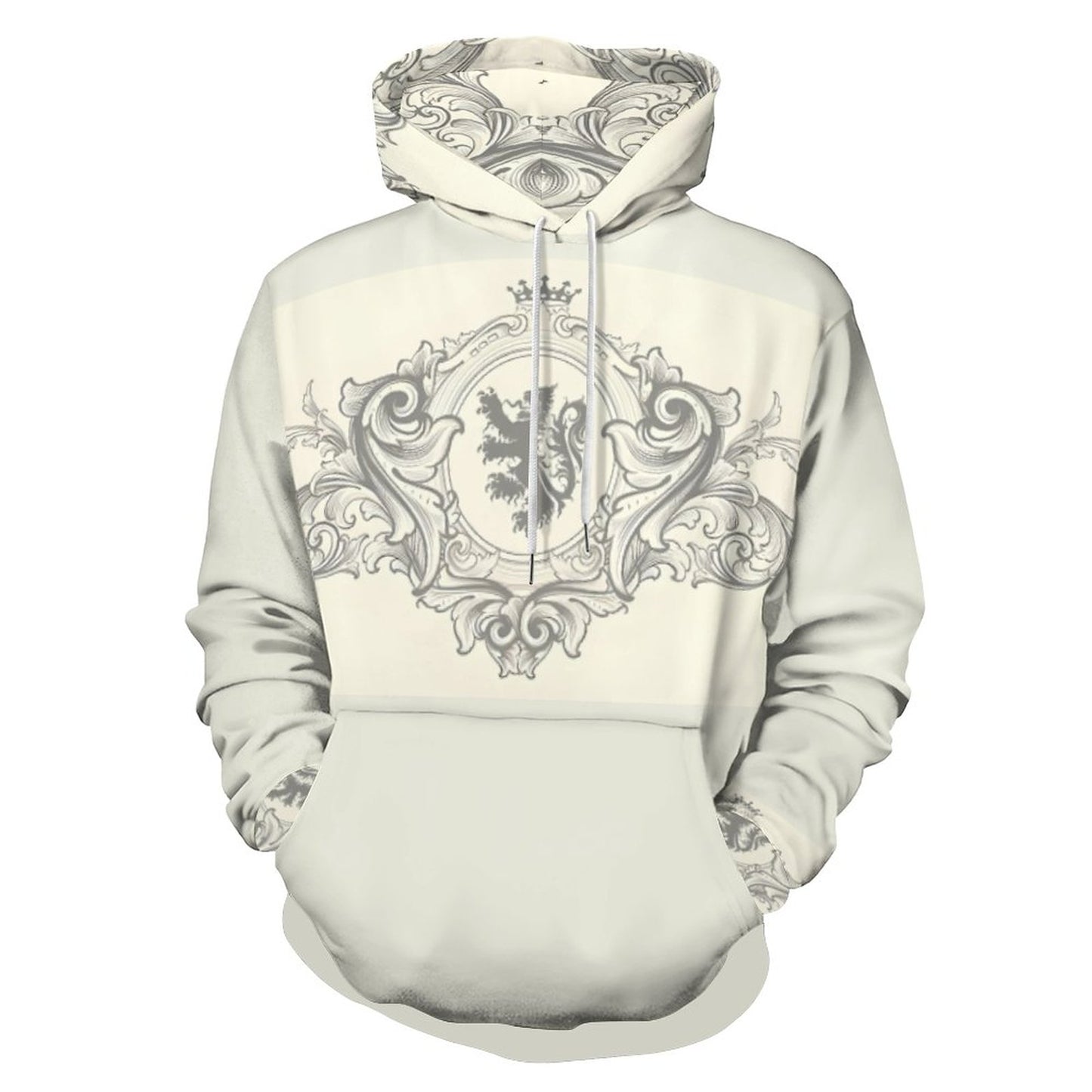 230gsm Men's Cool Hoodie with Double-layer Cap (All-Over Printing)