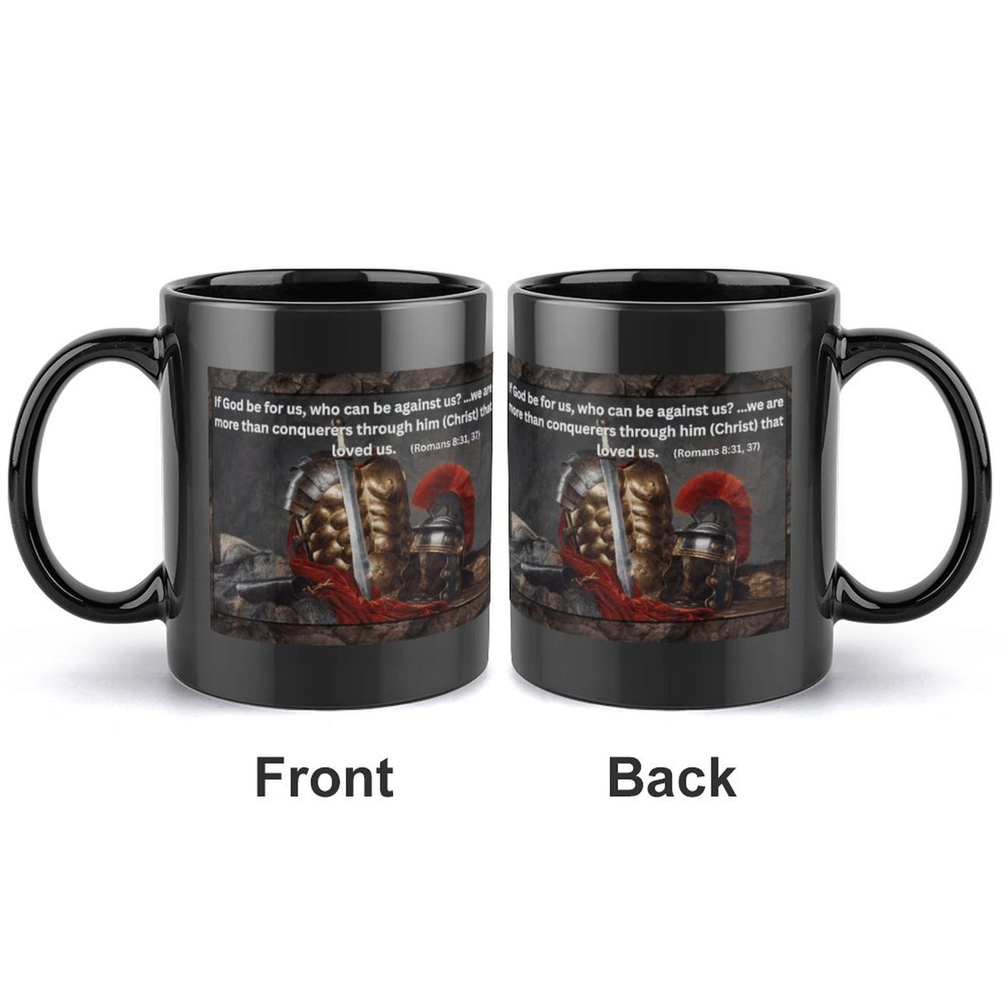 Personalized Photo Coffee Mugs with Identical Patterns