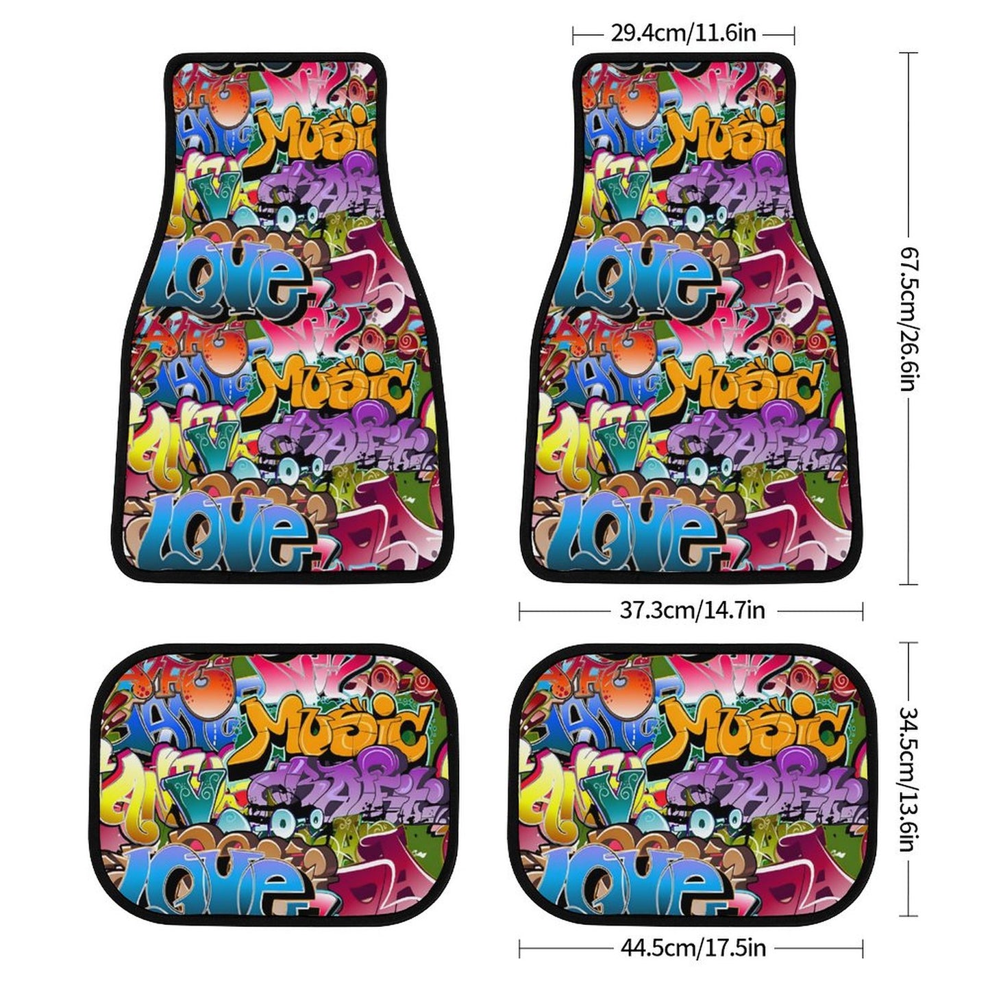 Car Mat Set of 4