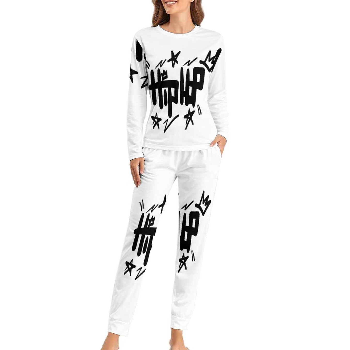 Women's 2-Piece Pj Set BTZ (All-Over Printing)