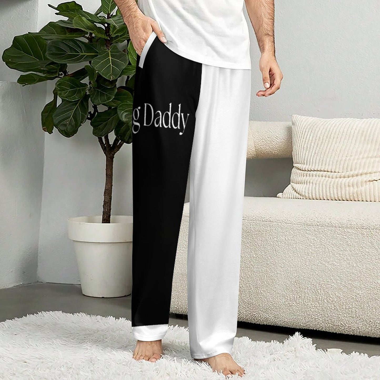 Men's Home Pajamas Pants EEP (All-Over Printing)