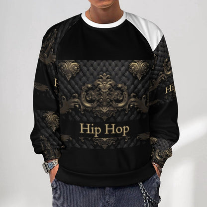 280gsm Men's Crewneck Sweatshirt Raglan A27H (All-Over Printing)