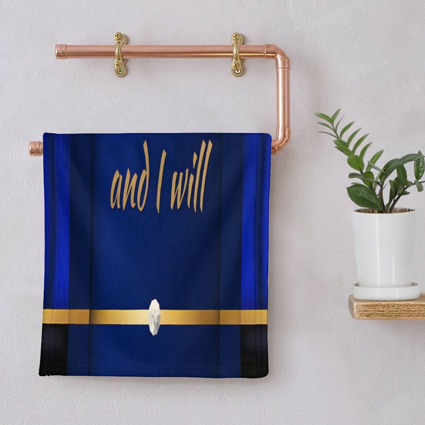 Coral Velvet Towel