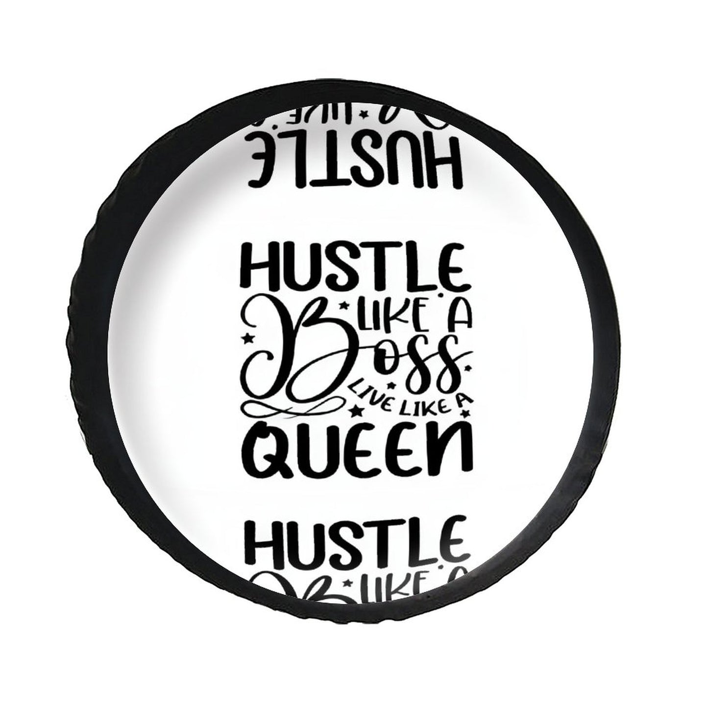 Leather Tire Cover(One-sided Printing)