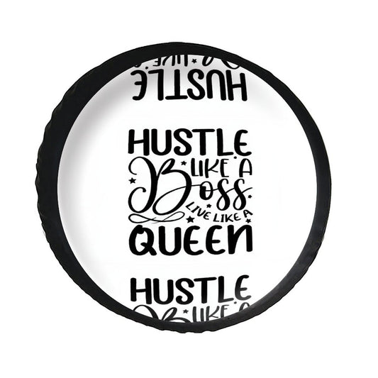 Leather Tire Cover(One-sided Printing)