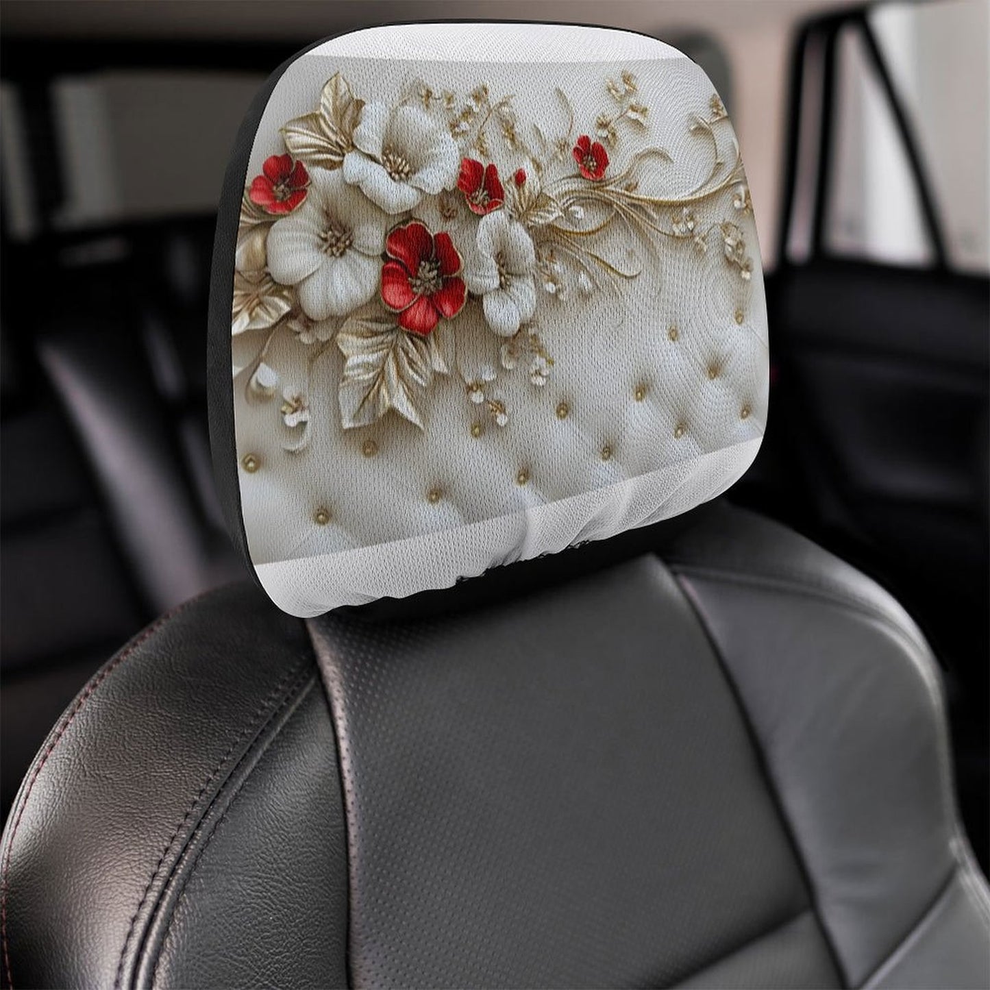 Custom Car Headrest Covers