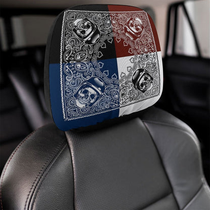 Custom Car Headrest Covers