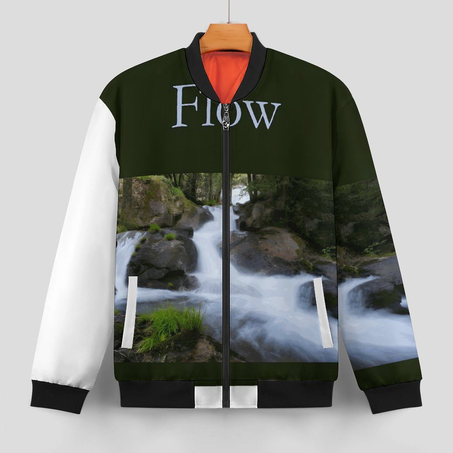 180gsm Zipper Bomber Jacket BMJ (All-Over Printing)