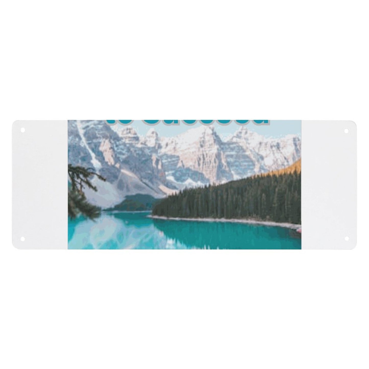 Slim Metal Tin Sign