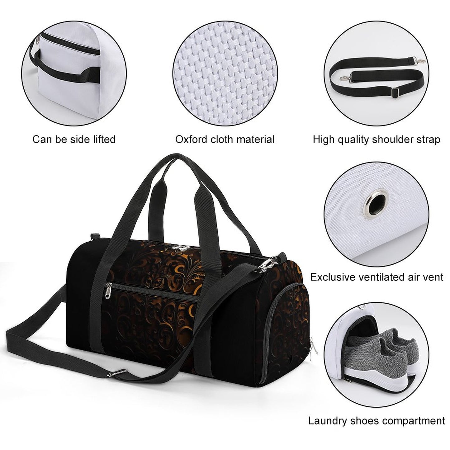 Gym bag A017 Large Capacity Sports Duffel