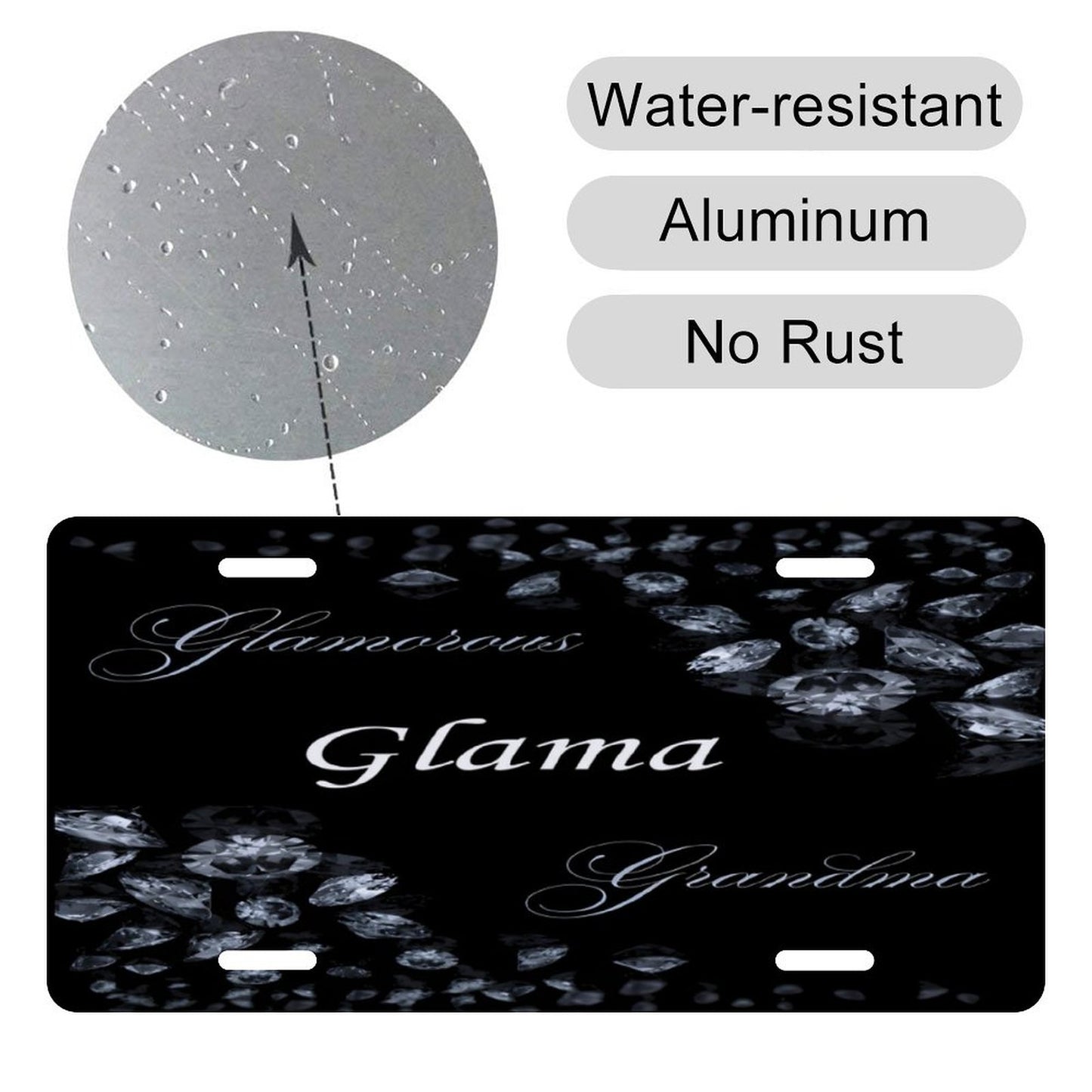 Car License Plate-11.8”x5.9”