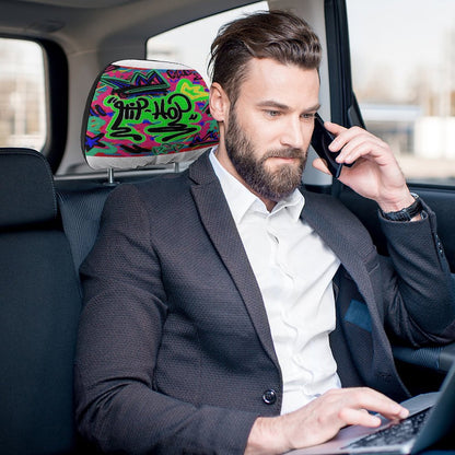 Custom Car Headrest Covers