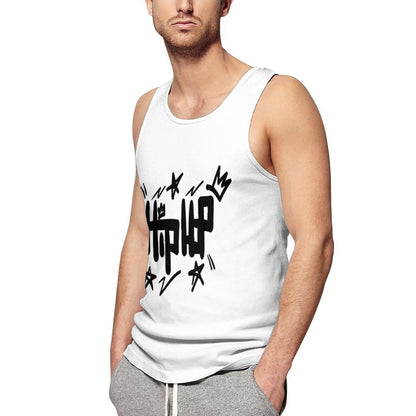 Men's Printed Vest BK (All-Over Printing)