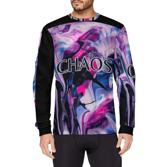CHAOS Men's Long Sleeve Top-SMALL-3XL