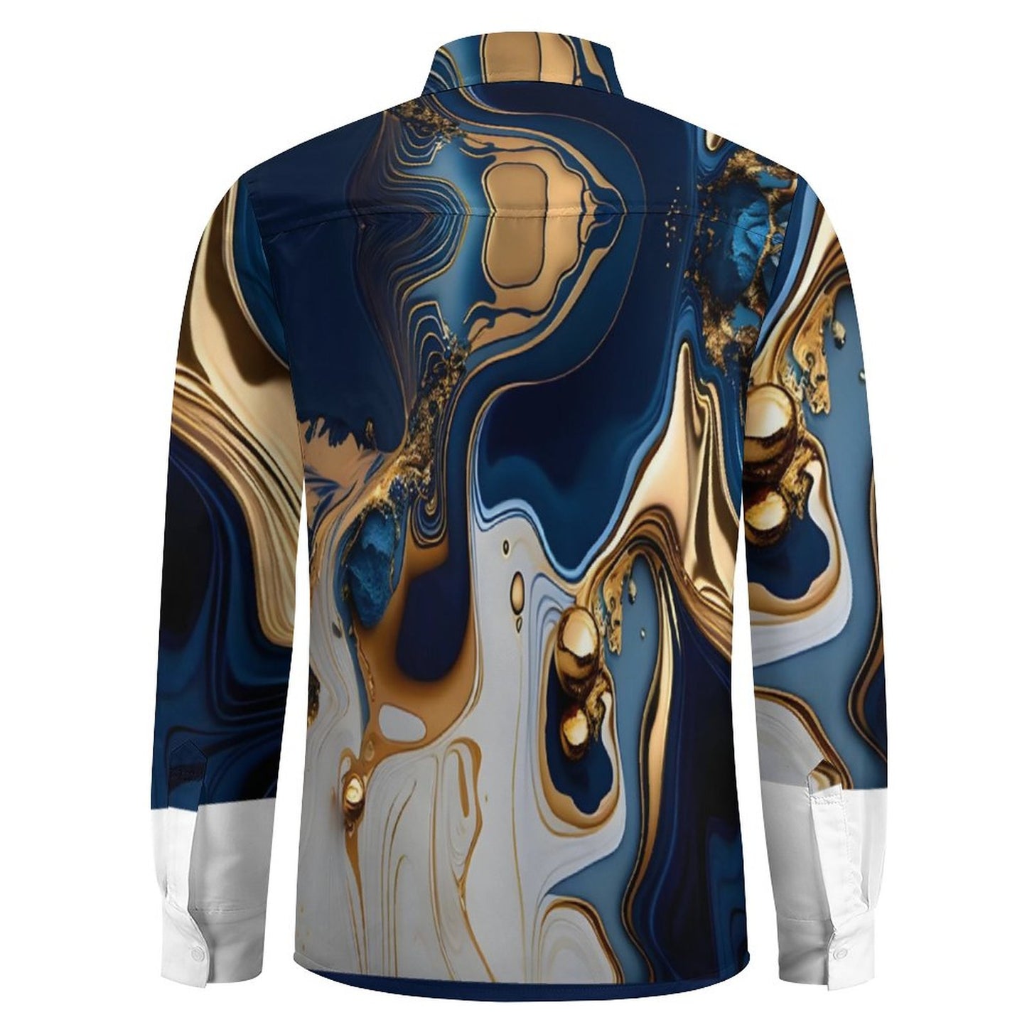 Men's Long Sleeve Shirt with Pocket LS (All-Over Printing)