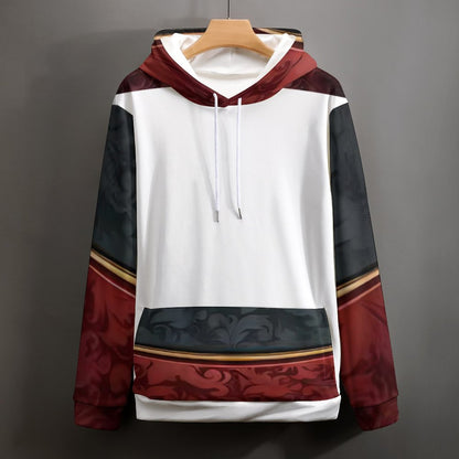 230gsm Printed Hoodie for Men (All-Over Printing)