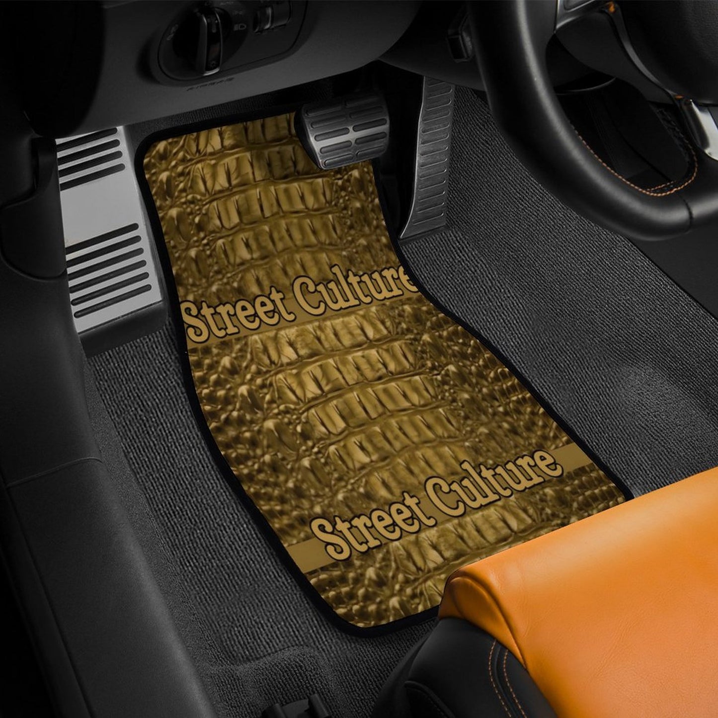 STREET CULTURE Alligator Car Mats (Set of 4)