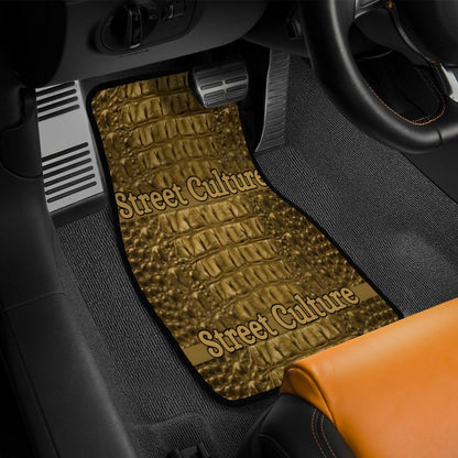 STREET CULTURE Alligator Car Mats (Set of 4)
