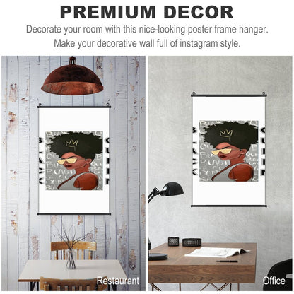 Canvas Hanging Poster with Scrolls-16"x24"/ 40x60cm