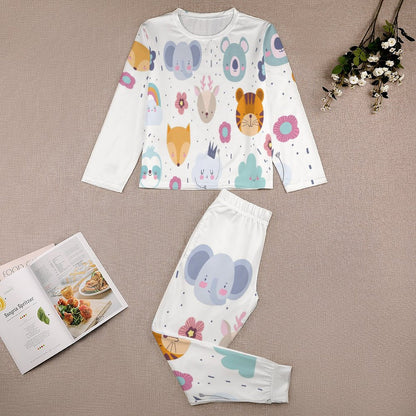 Long Sleeve Pajama Suit for Boy JTZ (All-Over Printing)