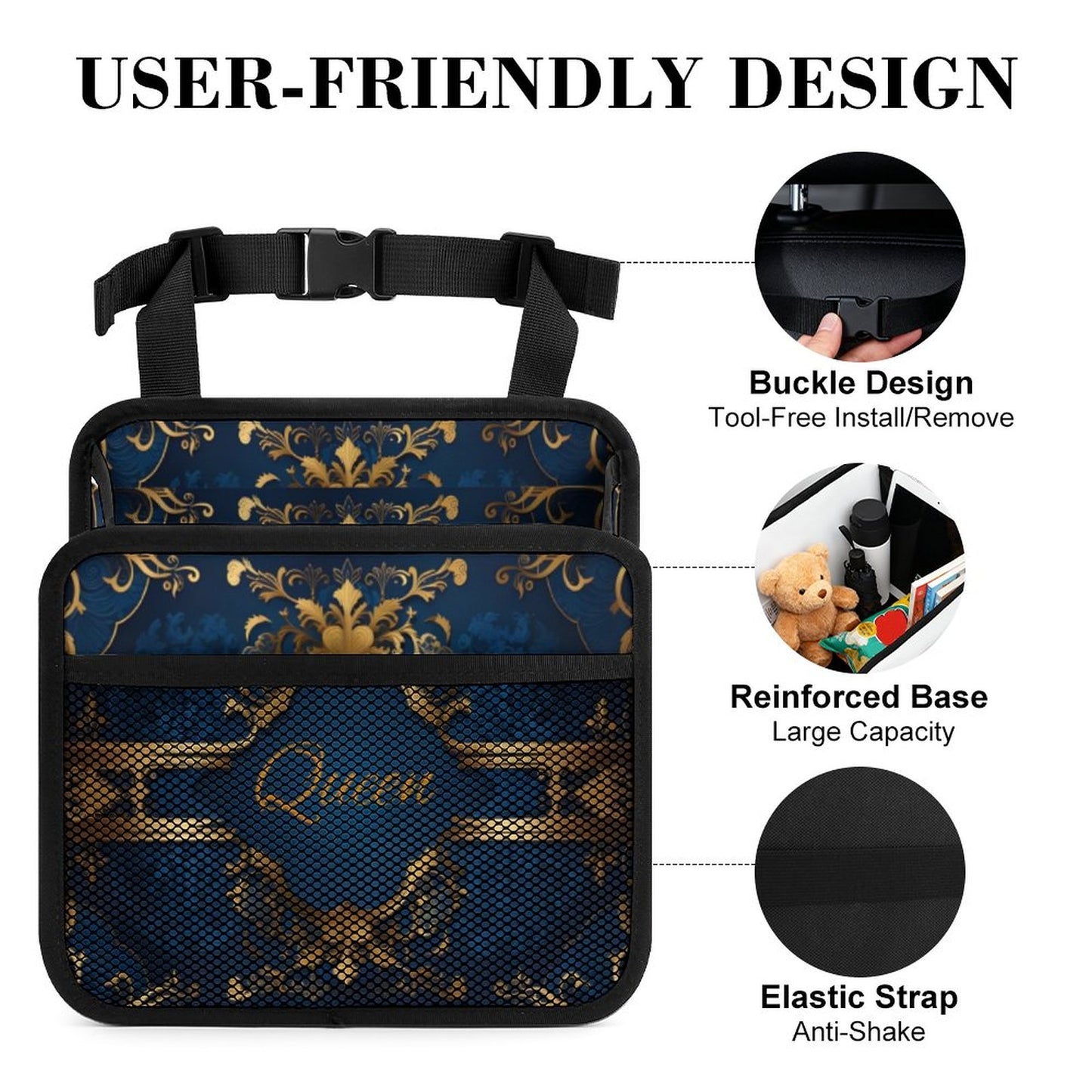 Car Seat Storage Bag(All-Over Printing)
