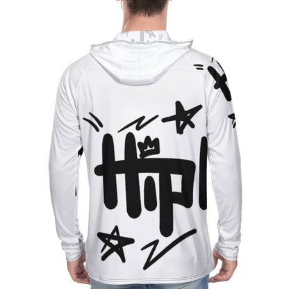 Men's Long Sleeve Hoodie NZ145 (All-Over Printing)