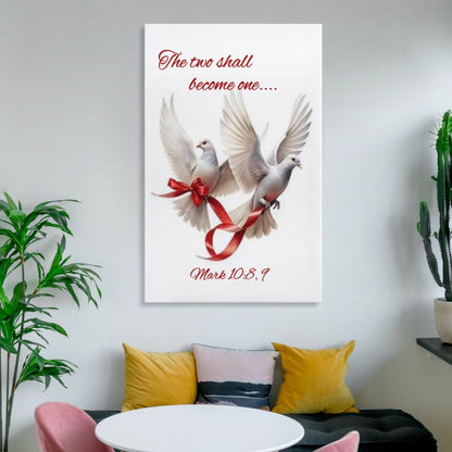 Framed Wooden Poster Hanging (Vertical 2:3)-8x12 inch