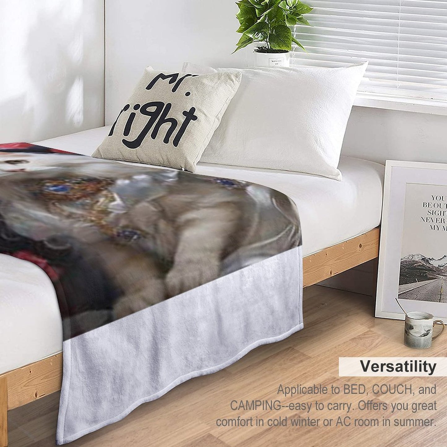 280gsm Flannel Blanket-60"x80" (Dual-sided Printing)