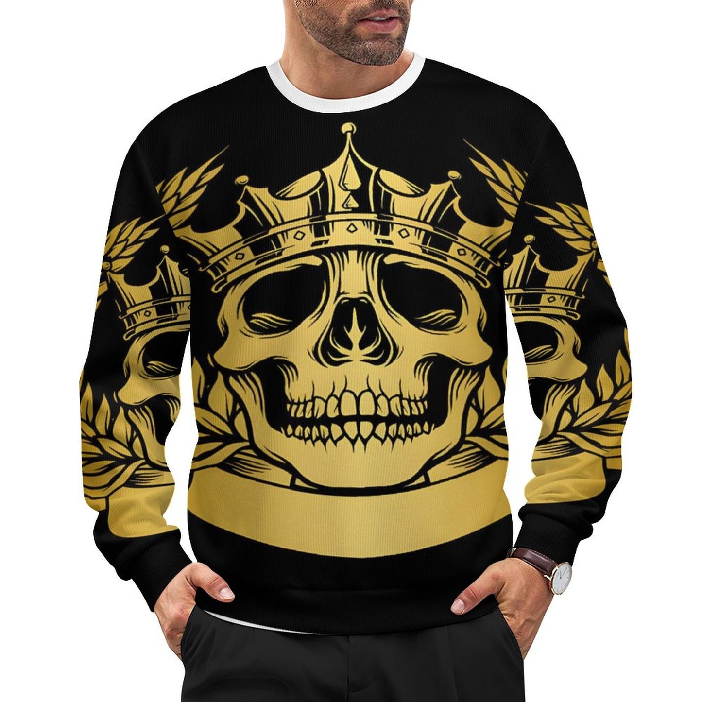 270gsm Oversized Pullover Sweater(All-Over Printing)