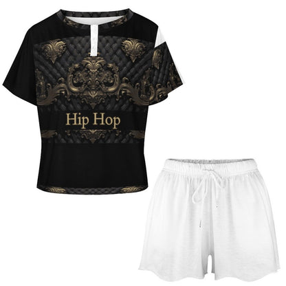 Short Sleeve Loungewear Set UTZ (All-Over Printing)