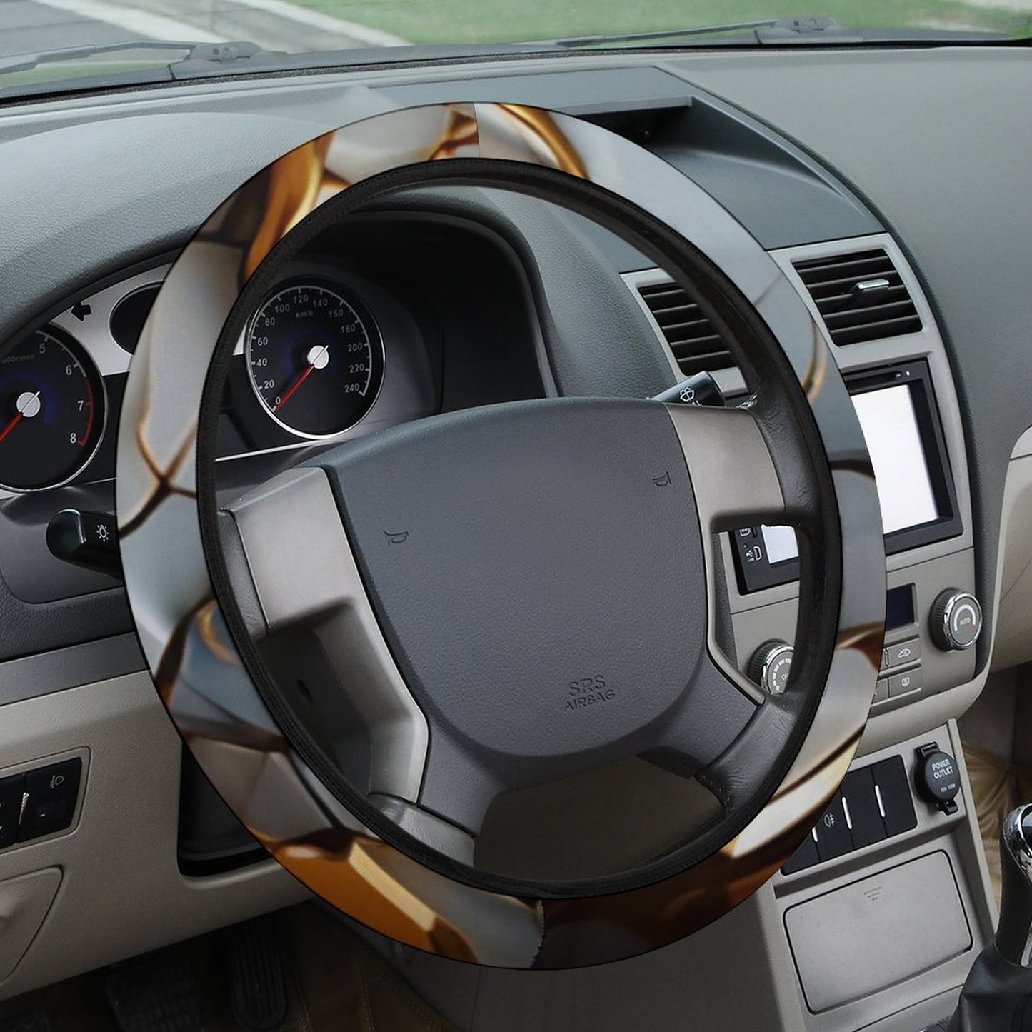 Car Steering Wheel Cover