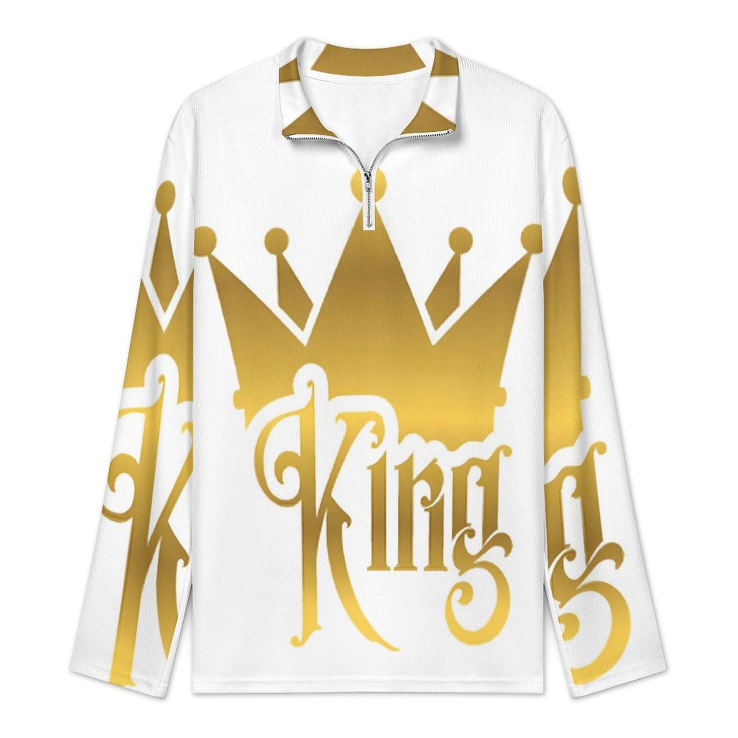 300gsm Men's Polo Sweatshirt LM111 (All-Over Printing)