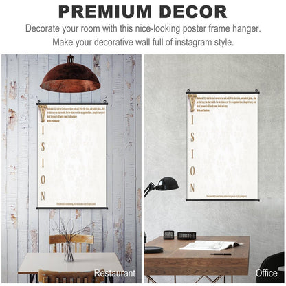 Canvas Hanging Poster with Scrolls-16"x24"/ 40x60cm