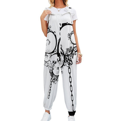 Spaghetti Strap Jumpsuit RP (All-Over Printing)