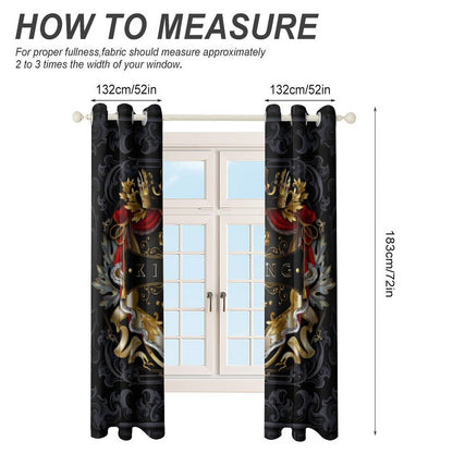 Grommet Curtain-52"x72"/ 132x183cm