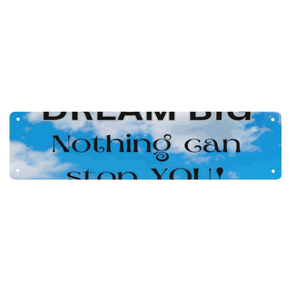 Slim Metal Tin Sign