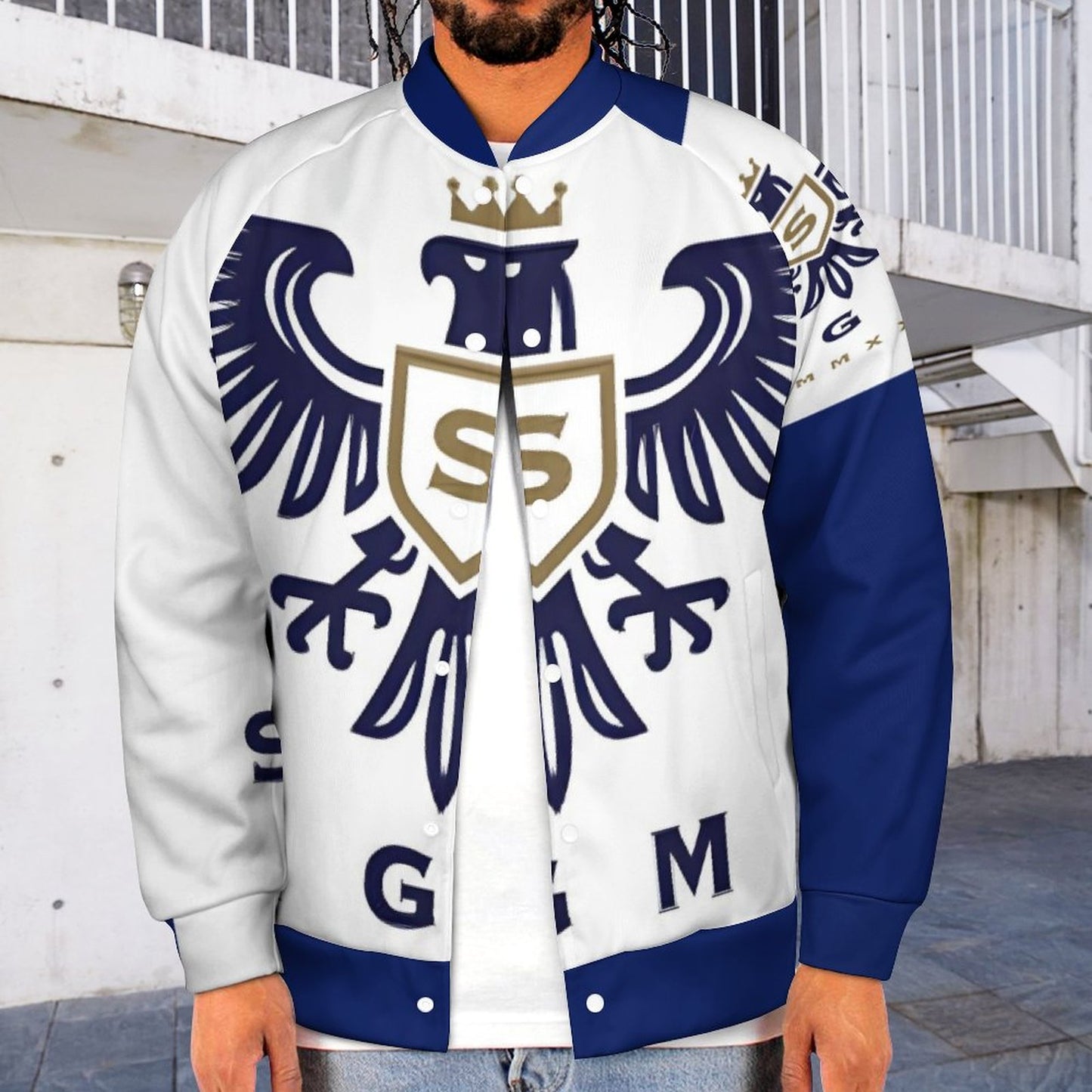 Men's Baseball Jacket (All-Over Printing)