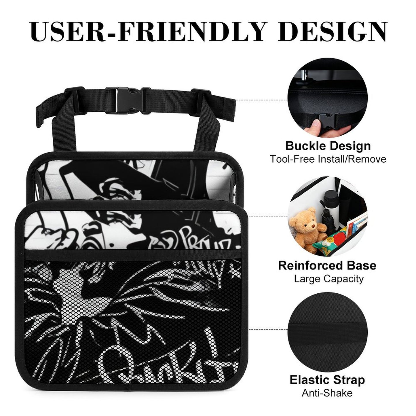 Car Seat Storage Bag(All-Over Printing)