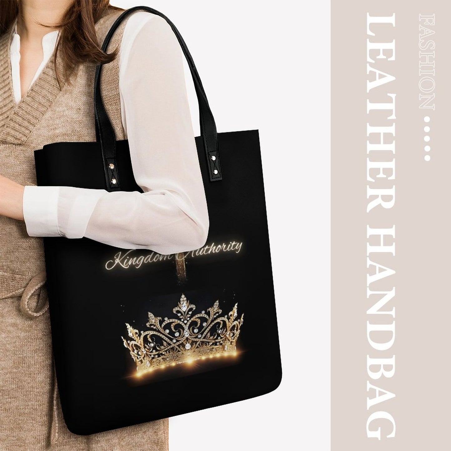 Leather Handbag(One-sided Printing)