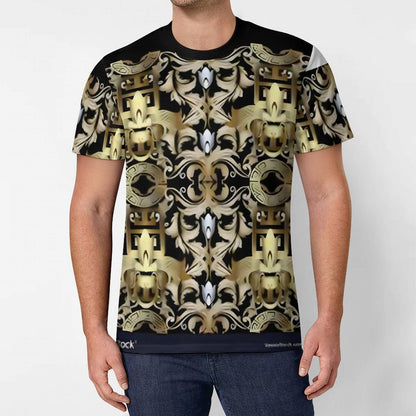 120gsm Short Sleeve All Over Print T-Shirt OMDT01 (All-Over Printing)