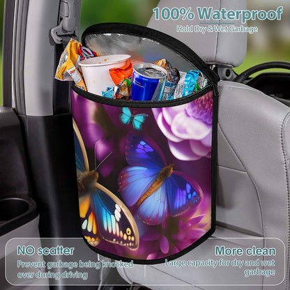 Collapsible Car Trash Bin