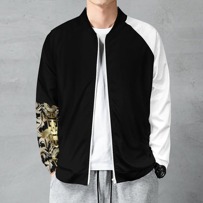 Raglan Zip-up Shirt(All-Over Printing)