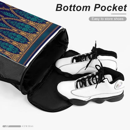 Waffle Cloth Sprots Drawstring Bag (Multi-Sites)