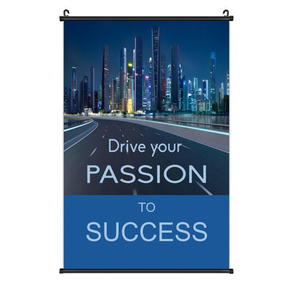 Canvas Hanging Poster with Scrolls-16"x24"/ 40x60cm