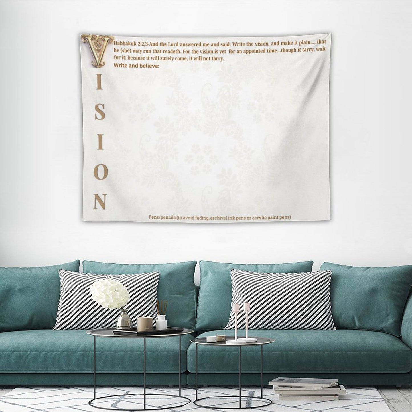 Horizontal Tapestry--30x40 in/ 40x60 in