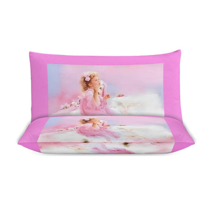 3-Piece Bedding Set-86"×70"/ 218×177cm (Dual-sidede Printing)