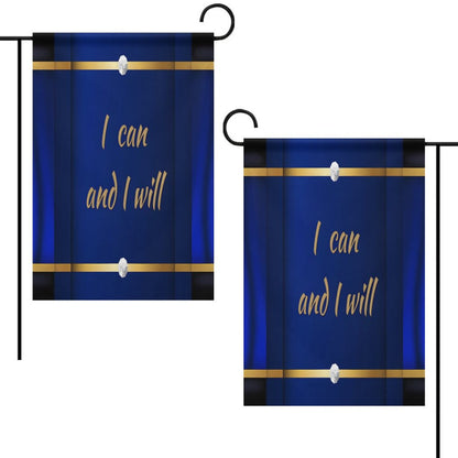 Garden Flag (2 Pics on 2 Sides)-12"x18"