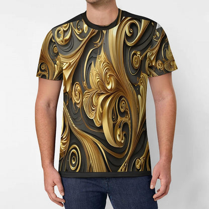 120gsm Short Sleeve All Over Print T-Shirt OMDT01 (All-Over Printing)